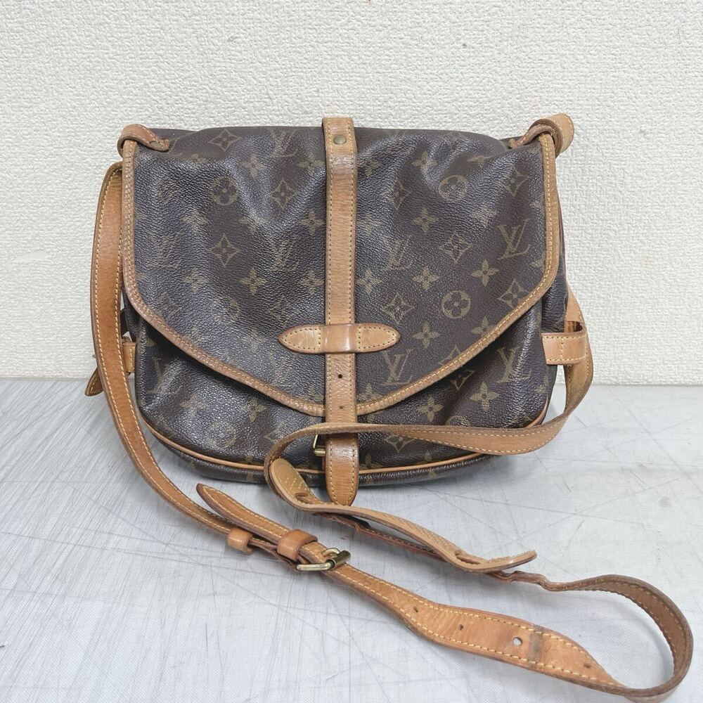 Louis Vuitton Shoulder Bag Saumur Monogram